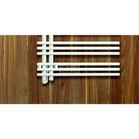 Grzejnik drabinkowy ZEHNDER Yucca Asym, wym. 1304 x 478 mm, kolor biały RAL9016, moc 517W