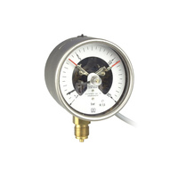 Manometr z rurką Bourdona AFRISO RF kontaktowy magnetyczny MK1 0/1,6 bar G1/2B radialne fi 100 mm, kl. 1,0%