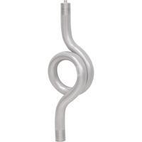 Rurka syfonowa spiralna, 2x G1/2'', PN25