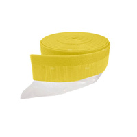 Taśma brzegowa Extra glue żółta (8mmx150mmx50mb) z zakładką