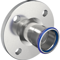 Kołnierz zaciskowy GEBERIT Mapress Edelstahl FKM przejściowy stal nierdzewna DN 100 (108 mm) PN 10/16