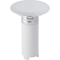 Pokrywa odpływu Geberit d52 z króćcem przelewowym, do zestawu odpływowego do brodzików, chrom błyszczący