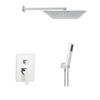 Zestaw podtynkowy z baterią podtynkową 2-funkcyjną Verso chrom