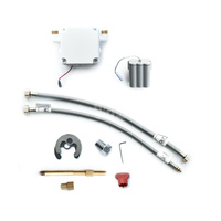 Bateria hiacynt chrom bezdotykowa sensorowa umywalkowa stojąca bez regulacji temperatury w korpusie (4xaa)