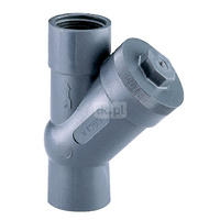 Zawór zwrotny gwintowany wew., zamknięcie kulowe z klapką rewizyjną, typ 208P, Pnom 0,6 MPa, 3"