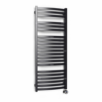 CONCEPT Grzejnik el. Sydney 1460/600, czarny mat, podł ES, kabel prosty bez wtyczki z maskownicą