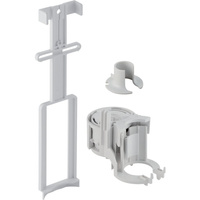 Dźwignia Geberit do systemu spłukiwania WC z pneumatycznym uruchamianiem spłukiwania, spłukiwanie jednoilościowe i spłuczka podtynkowa Sigma 8 cm