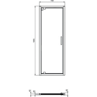 CONNECT 2 DRZWI PV 75 TSP SIL.BR