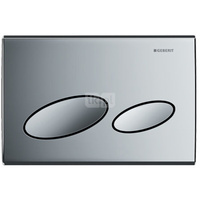 Przycisk uruchamiający Geberit Kappa20 do spłukiwania dwudzielnego: Chrom błyszczący