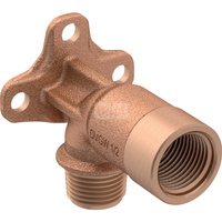 Podłączenie 90' GEBERIT Mepla, brąz, 1/2'' (GW), 66 mm