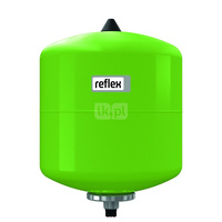 Naczynie wzbiorcze REFLEX DD 18, pojemność 18 l, 10 bar / 70'C, kolor zielony, do instalacji  C.W.U.
