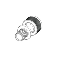 Szybkozłącze TECE flex, brąz, 16 mm x 1/2'' (zz x pz)