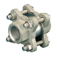 Zawór zwrotny gwintowany wew., zamknięcie płytkowe wspomagane sprężyną, typ 812XT, Pnom 4,0 Mpa, 1 1/4"