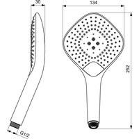IRAIN EVO JET SŁUCHAWKA 3F CHR ROMB