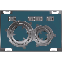 Przycisk uruchamiający Geberit Sigma50, przedni, uniwersalny, okrągły