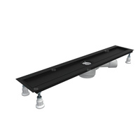 Odpływ liniowy Standard Plus Base Range Low 120x8x7 cm, prostokątny (baza BEZ MASKOWNICY)