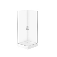 SET C381 KAB MODUO KWADR 2 DRZWI PEŁNE 80X80X195+TAKO BIAŁY 80X16 WIR