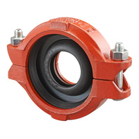 Łącznik redukcyjny czerwony Groove - 76.1/60.3