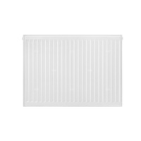 Grzejnik stalowy INVENA, typ V, podłączenie boczne lub dolne, w komplecie z odpowietrznikiem, zawiesiami, korkami i z wkładką zaworową (RAL 9016)