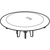 Pokrywa odpływu Geberit d90, do syfonu brodzikowego: Pozłacany