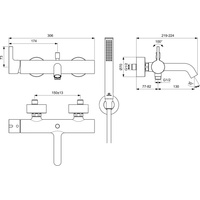 JOY Bateria wannowa-natryskowa