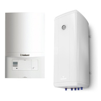 Pakiet - Kocioł gazowy jednofunkcyjny VAILLANT ecoTEC pro VC 146/5-3 kondensacyjny wiszący 5.9 - 15.3 kW + Czujnik c.w.u. + Zasobnik c.w.uVulcan 140L wiszący