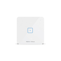 Włącznik jednopolowy Single WS-01m, komunikacja przewodowa Sinum SBUS, kolor Biały