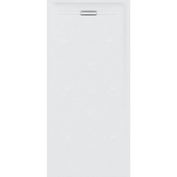 Brodzik prostokątny Geberit Sestra: 170x90x4cm, Biały / Struktura łupka