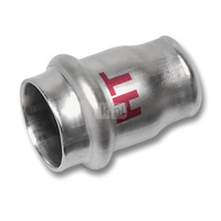 Zaślepka stal nierdzewna SANHA NiroSan Press Industry fi 15 mm