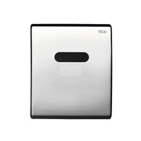 Mechanizm spłukujący elektroniczny TECEplanus do pisuaru, zasilany bateryjnie 6V, chrom połysk