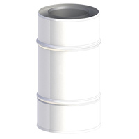 Rura TERMET 80/125 mm, długość 150 mm