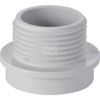 Nypel gwintowany Geberit: G=1'', Biały-alpin