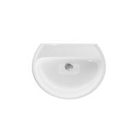 Umywalka Koło Rekord: 65x49cm, Otwór na baterię=Bez, Przelew=Widoczny, Biały