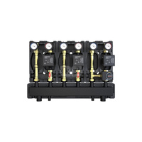 Zestaw DZGP-ECFP-06-SR/ z dwoma grupami bezp. i miesz. z siłownikiem, z pompami DEFRO ECOFLOW ENERGY PLUS