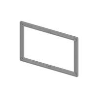 Ramka dystansowa, szara TECE solid