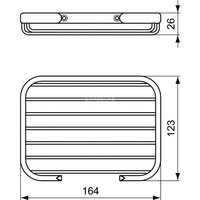 CONNECT KOSZYK METALOWY NA MYDŁO