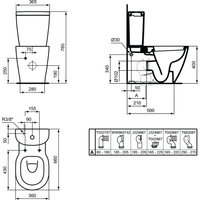 CONNECT MISKA KOMPAKTOWA, POZIOM POWŁOKA
