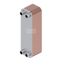 Mikropłytowy wymiennik ciepła XB06L-1, Il. płytek: 30, 25 bar, miedź