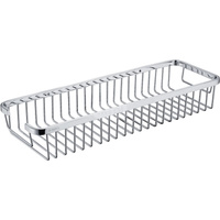 Round koszyk prysznicowy, chrom