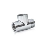 Trójnik FITTING STANDARD mosiądz 1/2'' (GW x GW x GZ)