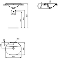 CONNECT UMYW.NABLAT. OVAL 55CM