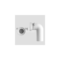 Kolano 90 st. DN 100 z klapą przeciw gryzoniom,