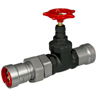 Zawór grzybkowy ze śrubunkiem PowerPress - 3/4"