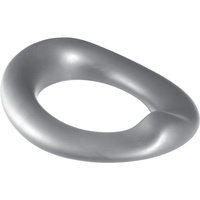 Siedzisko dla małych dzieci Geberit Bambini: Wolne opadanie=Nie, Mocowanie=Brak, Szary agatowy / Matowy