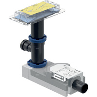 Zestaw montażowy z wpustem Geberit, do rynien zbiorczych serii CleanLine: L=30cm