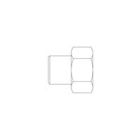 Półśrubunek z uszczelnieniem płaskim OVENTROP GW, 1'' (NZ x GW)