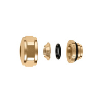 Złączka zaciskowa do rur miedzianych, mosiężnych, ze stali. Z uszczelką O-Ring 3/4-14