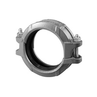 Łącznik sztywny ocynkowany Groove - 168.3