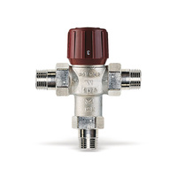 Zawór mieszający cwu Aquamix GZ NZ 61CM DN20 AQUAMIX 32-50 st.C 3/4"M TAILPIECE 