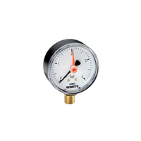 Manometr radialny 1/2" M1-ABS 80 0-10 BAR/MWS G1/2B/ C+NK+ R+QLWATTS INDUSTRIES